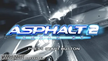 Asphalt - Urban GT 2 (EU) screen shot title